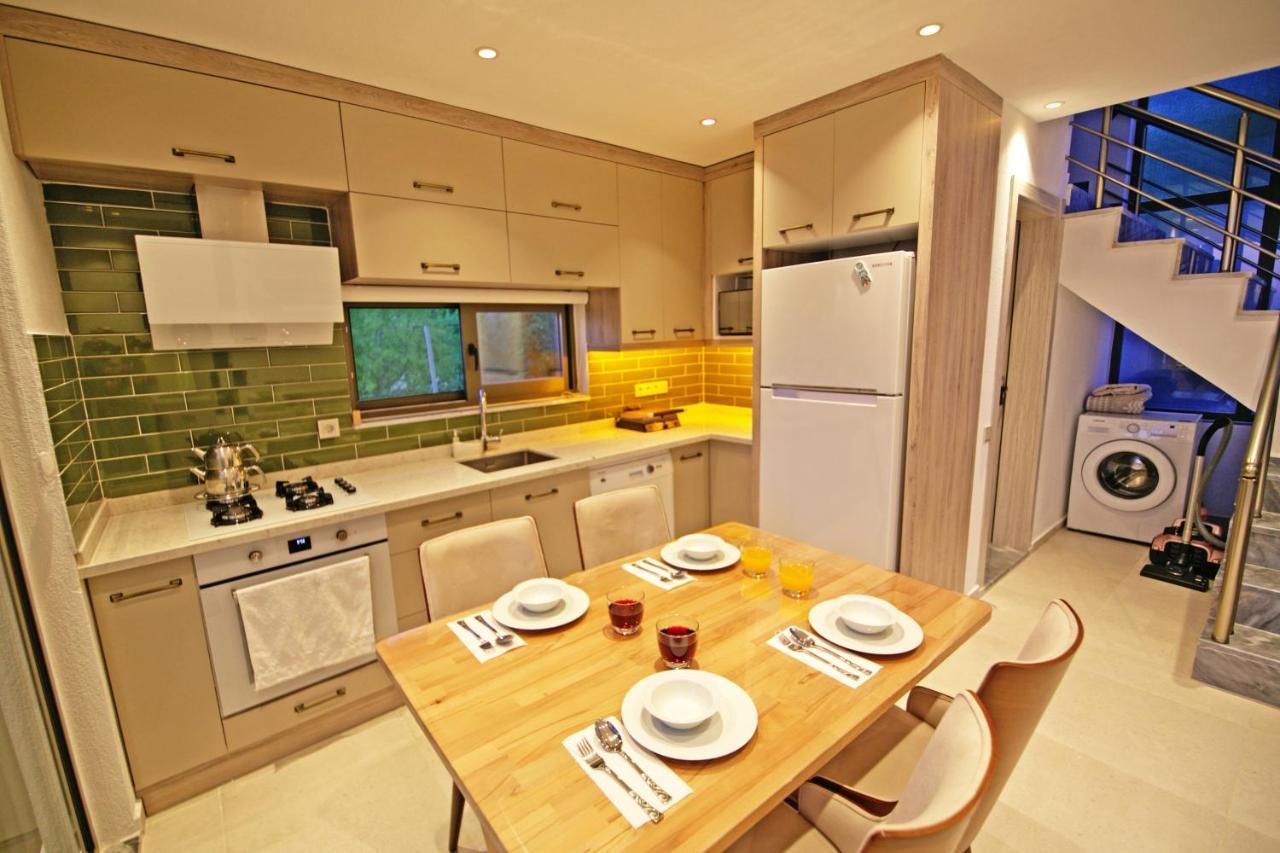 Villa With A Private Heated Pool, Jacuzzi, Overlooking Spectacular Views Of The Sea Κας Εξωτερικό φωτογραφία
