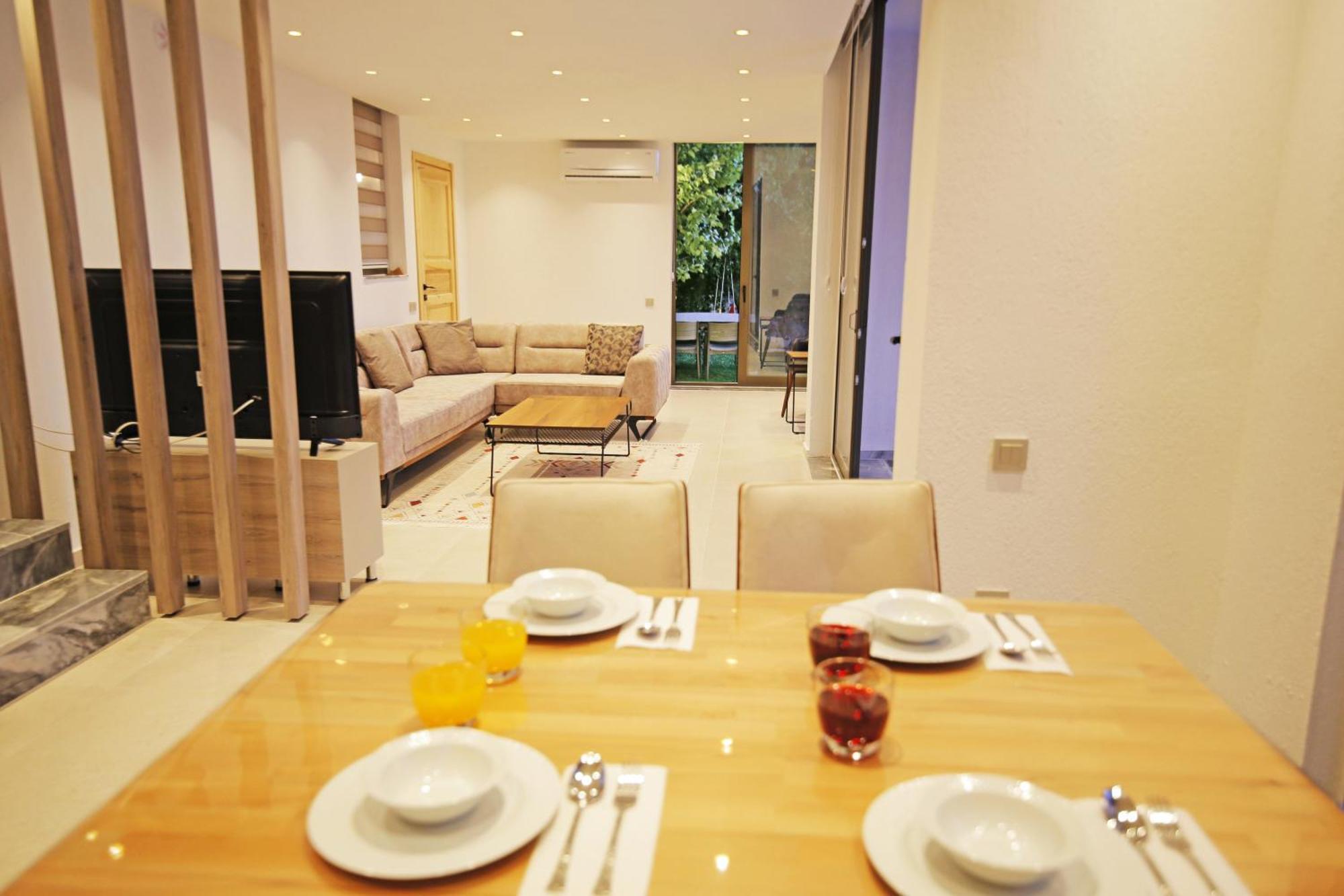 Villa With A Private Heated Pool, Jacuzzi, Overlooking Spectacular Views Of The Sea Κας Εξωτερικό φωτογραφία